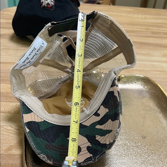 #1378** Unisex Camouflage Baseball Cap W/ WHT Logo - Picture 8 of 9